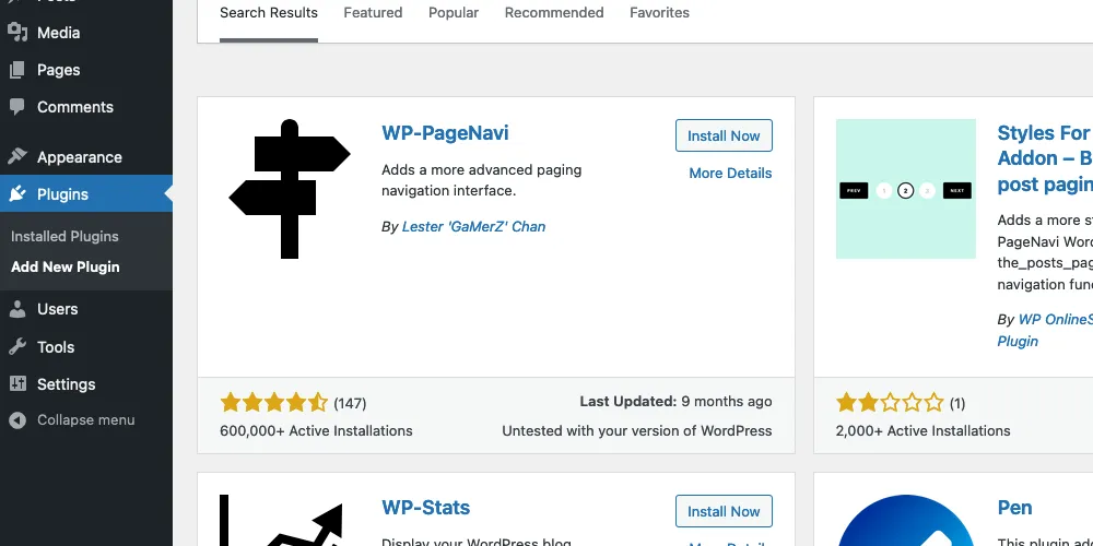 Paginacja (stronnicowanie) w WordPress